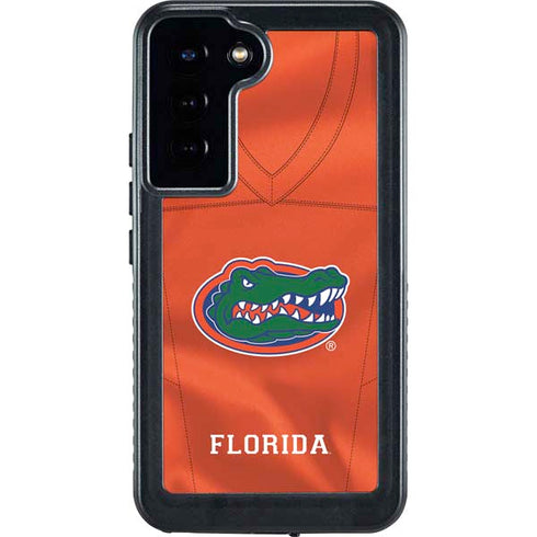 University of Florida Orange Jersey Galaxy S24 Plus Waterproof Case